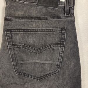 Harley-Davidson men's black denim jeans (N322)